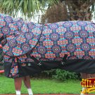 72" HILASON 1200D WATERPROOF POLY TURNOUT NECK COVER HORSE BLANKET AZTEC TRIBAL