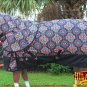 72" HILASON 1200D WATERPROOF POLY TURNOUT NECK COVER HORSE BLANKET AZTEC TRIBAL