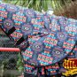 72" HILASON 1200D WATERPROOF POLY TURNOUT NECK COVER HORSE BLANKET AZTEC TRIBAL