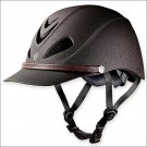 LARGE TROXEL GRIZZLY BROWN DAKOTA MAXIMUM VENTED ALL-TRAIL WESTERN RIDING HELMET