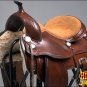 TO10ADB-F HILASON TREELESS WESTERN LEATHER TRAIL PLEASURE HORSE RIDING SADDLE 15