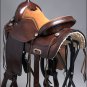 TO10ADB-F HILASON TREELESS WESTERN LEATHER TRAIL PLEASURE HORSE RIDING SADDLE 15