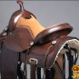 TO10ADB-F HILASON TREELESS WESTERN LEATHER TRAIL PLEASURE HORSE RIDING SADDLE 15
