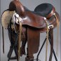 TO08ADB-F HILASON TREELESS WESTERN LEATHER TRAIL PLEASURE HORSE RIDING SADDLE 15