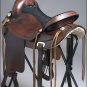 TO08ADB-F HILASON TREELESS WESTERN LEATHER TRAIL PLEASURE HORSE RIDING SADDLE 15