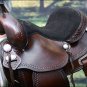 TO108AB-F HILASON TREELESS WESTERN LEATHER TRAIL PLEASURE HORSE RIDING SADDLE 18