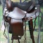 TO108AB-F HILASON TREELESS WESTERN LEATHER TRAIL PLEASURE HORSE RIDING SADDLE 18