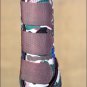 LARGE HILASON CAMO HORSE REAR LEG PROTECTION ULTIMATE SPORTS BOOTS PAIR