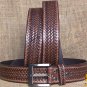 GM202-F HILASON HAND MADE HEAVY DUTY BUFFALO HIDE LEATHER STICHED BELT 36"