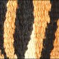 MADE IN USA FE155-F HILASON WESTERN WOOL FELT SADDLE BLANKET PAD TIGER PRINT