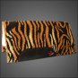 MADE IN USA FE155-F HILASON WESTERN WOOL FELT SADDLE BLANKET PAD TIGER PRINT