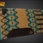 MADE IN USA FE320-F HILASON WESTERN WOOL FELT SADDLE BLANKET PAD BAIGE TERQUOISE