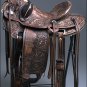 WD013CHORO HILASON BIG KING WESTERN WADE RANCH ROPING COWBOY TRAIL SADDLE