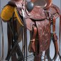 WD005AM 15" HILASON BIG KING WESTERN WADE RANCH ROPING COWBOY TRAIL SADDLE
