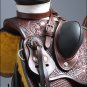 WD005AM 15" HILASON BIG KING WESTERN WADE RANCH ROPING COWBOY TRAIL SADDLE