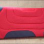 RED 1 INCH FELT HORSE SADDLE PAD W/ SUEDE WEAR LEATHER BY WEAVER LEATHER