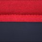 RED 1 INCH FELT HORSE SADDLE PAD W/ SUEDE WEAR LEATHER BY WEAVER LEATHER