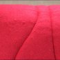 RED 1 INCH FELT HORSE SADDLE PAD W/ SUEDE WEAR LEATHER BY WEAVER LEATHER