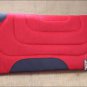 RED 1 INCH FELT HORSE SADDLE PAD W/ SUEDE WEAR LEATHER BY WEAVER LEATHER
