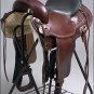 DF200 15" HILASON WIDE GULLET DRAFT WESTERN TRAIL ENDURANCE HORSE SADDLE