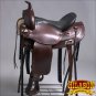DF200 15" HILASON WIDE GULLET DRAFT WESTERN TRAIL ENDURANCE HORSE SADDLE