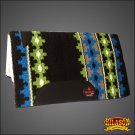 FE365-F MADE IN USA HILASON WESTERN WOOL SHOCK BUSTER SADDLE BLANKET PAD BLACK