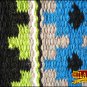 FE365-F MADE IN USA HILASON WESTERN WOOL SHOCK BUSTER SADDLE BLANKET PAD BLACK