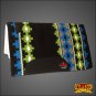FE365-F MADE IN USA HILASON WESTERN WOOL SHOCK BUSTER SADDLE BLANKET PAD BLACK