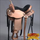 TT205RO 14" HILASON WESTERN FLEX TREE BARREL RACING TRAIL RIDING HORSE SADDLE