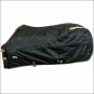 80" WEAVER 420D STABLE LIGHTWEIGHT DURABLE NYLON HORSE SHEET W/ SURCINGLE BLACK