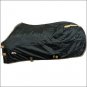 80" WEAVER 420D STABLE LIGHTWEIGHT DURABLE NYLON HORSE SHEET W/ SURCINGLE BLACK