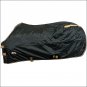 80" WEAVER 420D STABLE LIGHTWEIGHT DURABLE NYLON HORSE SHEET W/ SURCINGLE BLACK
