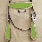 HILASON WESTERN LEATHER HORSE HEADSTALL BRIDLE TAN YELLOW INLAY
