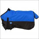 36 inch BLUE TOUGH-1 600D WATERPROOF POLY MINIATURE TURNOUT HORSE BLANKET