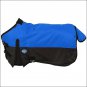 36 inch BLUE TOUGH-1 600D WATERPROOF POLY MINIATURE TURNOUT HORSE BLANKET