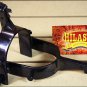 HILASON BLACK STEEL RODEO BULL SPURS
