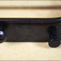 HILASON BLACK STEEL RODEO BULL SPURS
