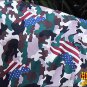 HILASON WINTER WATERPROOF POLY TURNOUT HORSE NECK WRAP USA FLAG CAMOUFLAGE