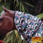 HILASON WINTER WATERPROOF POLY TURNOUT HORSE NECK WRAP USA FLAG CAMOUFLAGE