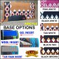HILASON ARGYLE ZEALAND SHOW WOOL HORSE SADDLE BLANKET / GEL / WOOL PAD 34" x 36"