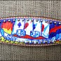 HILASON WESTERN LEATHER HORSE HEADSTALL BREAST COLLAR REINS CARDS