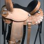 TT316 HILASON FLEX-TREE BARREL RACING TRAIL RIDING WESTERN SADDLE 14 15 16 17