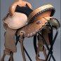 TT316 HILASON FLEX-TREE BARREL RACING TRAIL RIDING WESTERN SADDLE 14 15 16 17