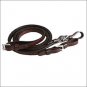 1/2"X9' TUCKER WALKING HORSE REINS OUTSIDE ROLLER BUCKLE CHROME HARDWARE
