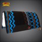 MADE IN USA FE328-F HILASON WESTERN WOOL FELT SADDLE BLANKET PAD BLACK BROWN