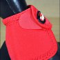 RED TOUGH1 MEDIUM NO TURN QUICK WRAP EXTREME VENTED NEOPRENE HORSE BELL BOOTS