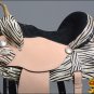 TT209F-  HILASON FLEX-TREE BARREL RACING TRAIL RIDING WESTERN SADDLE 15