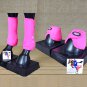 PINK SMALL TOUGH1 FRONT LEG VENTED SPORTS MEDICINE HORSE SPLINT BOOT BELL BOOTS
