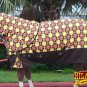 78" HILASON 1200D WATERPROOF POLY TURNOUT HORSE BLANKET NECK COVER BROWN YELLOW