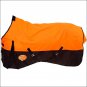 69" TOUGH-1 600D WATERPROOF POLY HORSE SURCINGLES TURNOUT BLANKET ORANGE